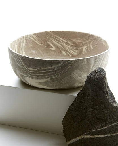 Marble XL Salad Bowl