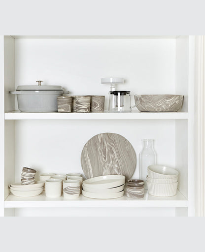 Marble XL Salad Bowl