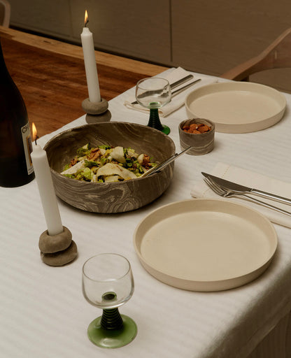 Marble XL Salad Bowl